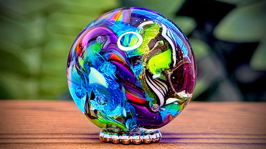 Blue Raspberry Rush Marble