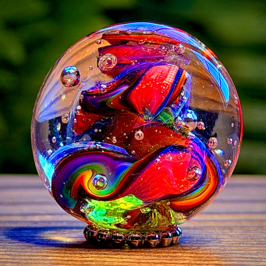 Electric Fuchsia Marble