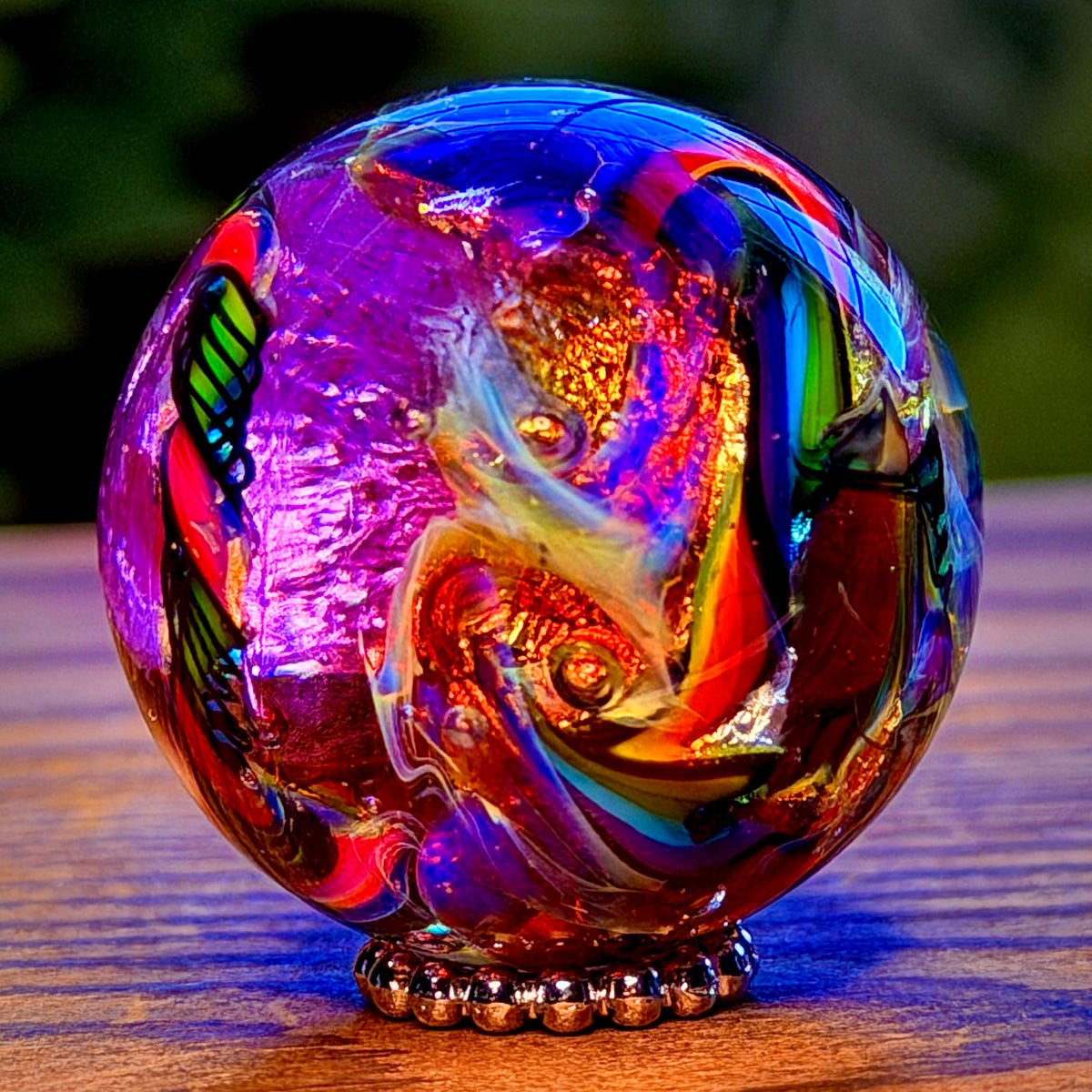 Orchid Fire Marble