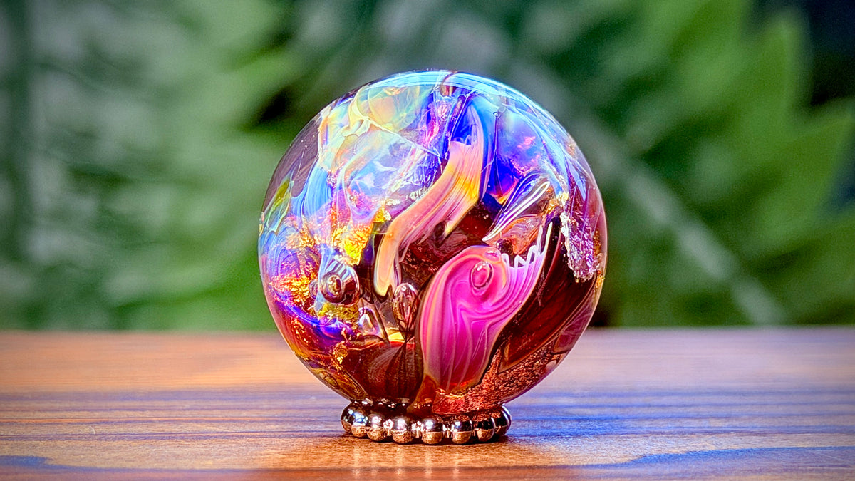 Rosefire Mirage Marble