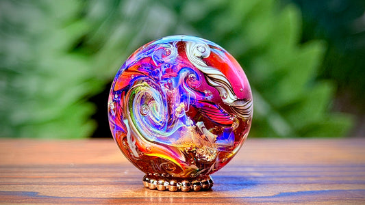 Neon Masquerade Marble