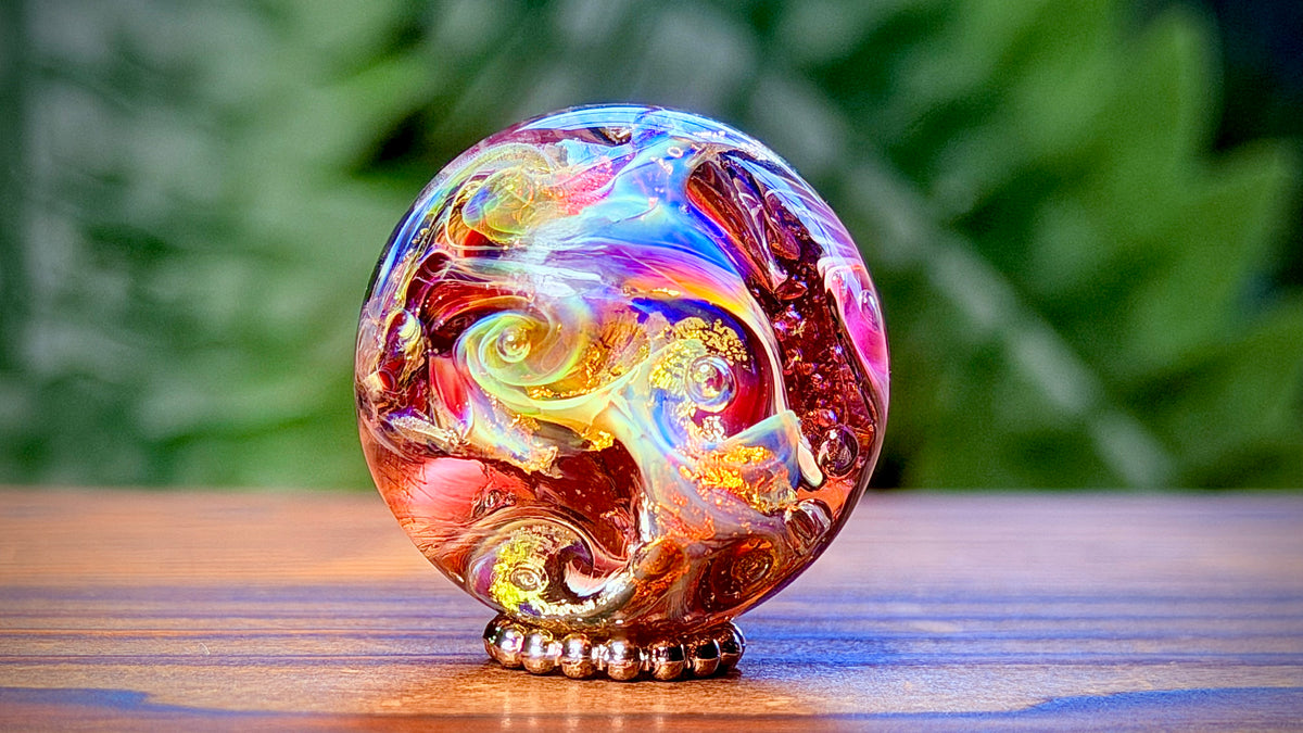 Rosefire Mirage Marble
