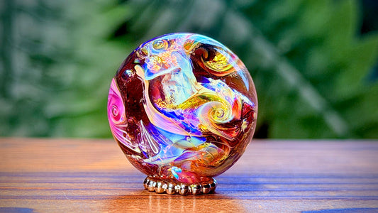 Rosefire Mirage Marble