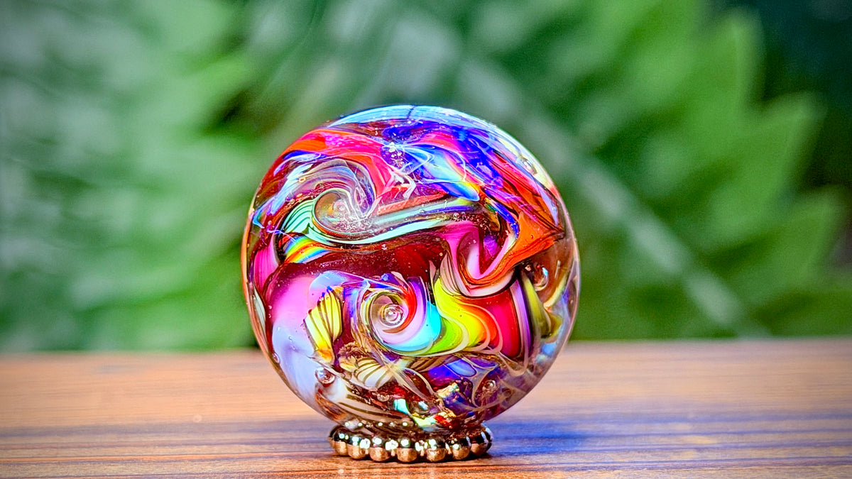 Neon Masquerade Marble