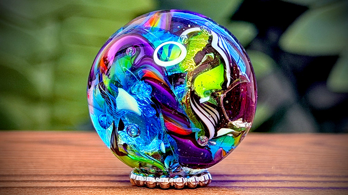Blue Raspberry Rush Marble