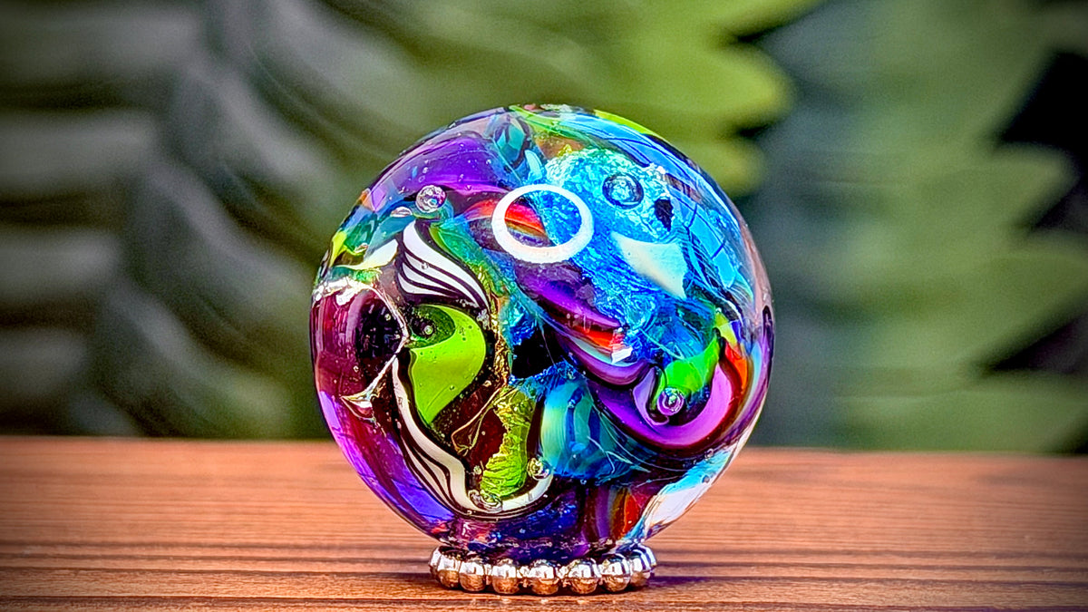 Blue Raspberry Rush Marble