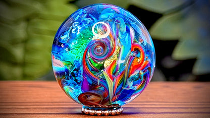 Electric Blue Lagoon Marble