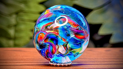 Electric Blue Lagoon Marble