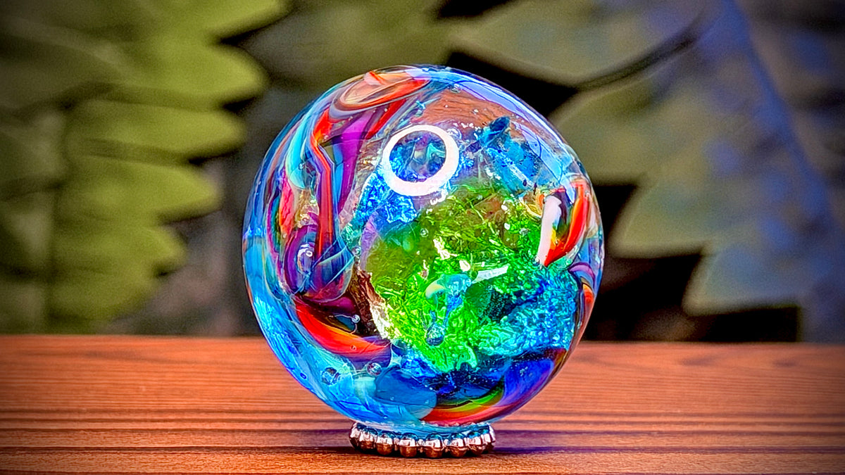 Electric Blue Lagoon Marble
