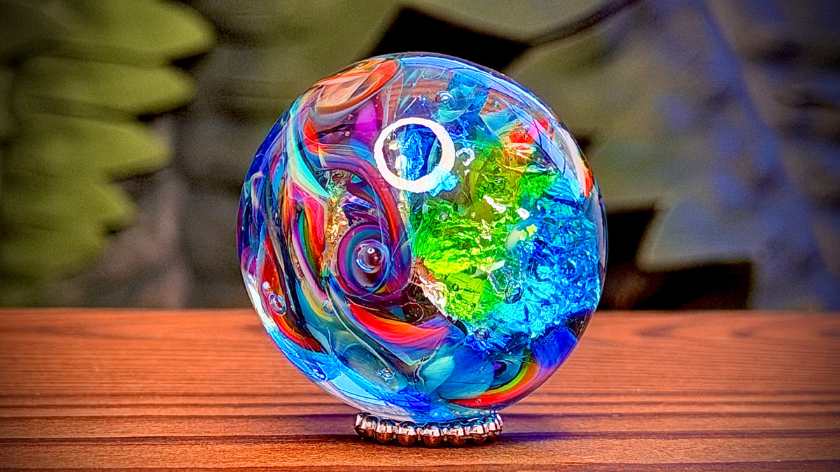 Electric Blue Lagoon Marble