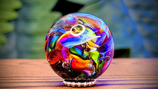 Electric Rainbow Riot Marble