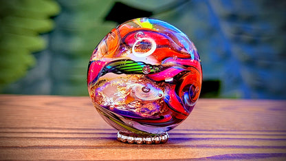 Neon Supernova Marble