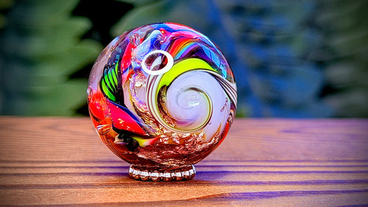 Neon Supernova Marble