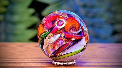 Neon Supernova Marble