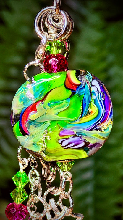Neon Stardust Necklace