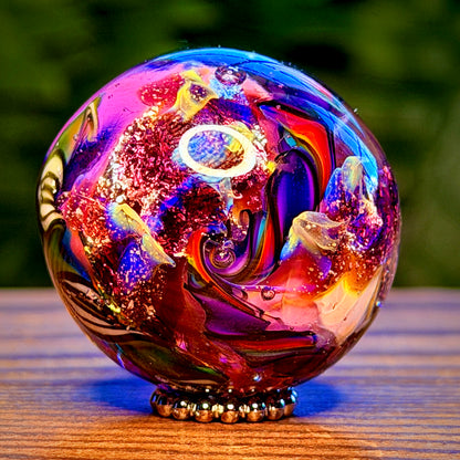 Orchid Fire Marble