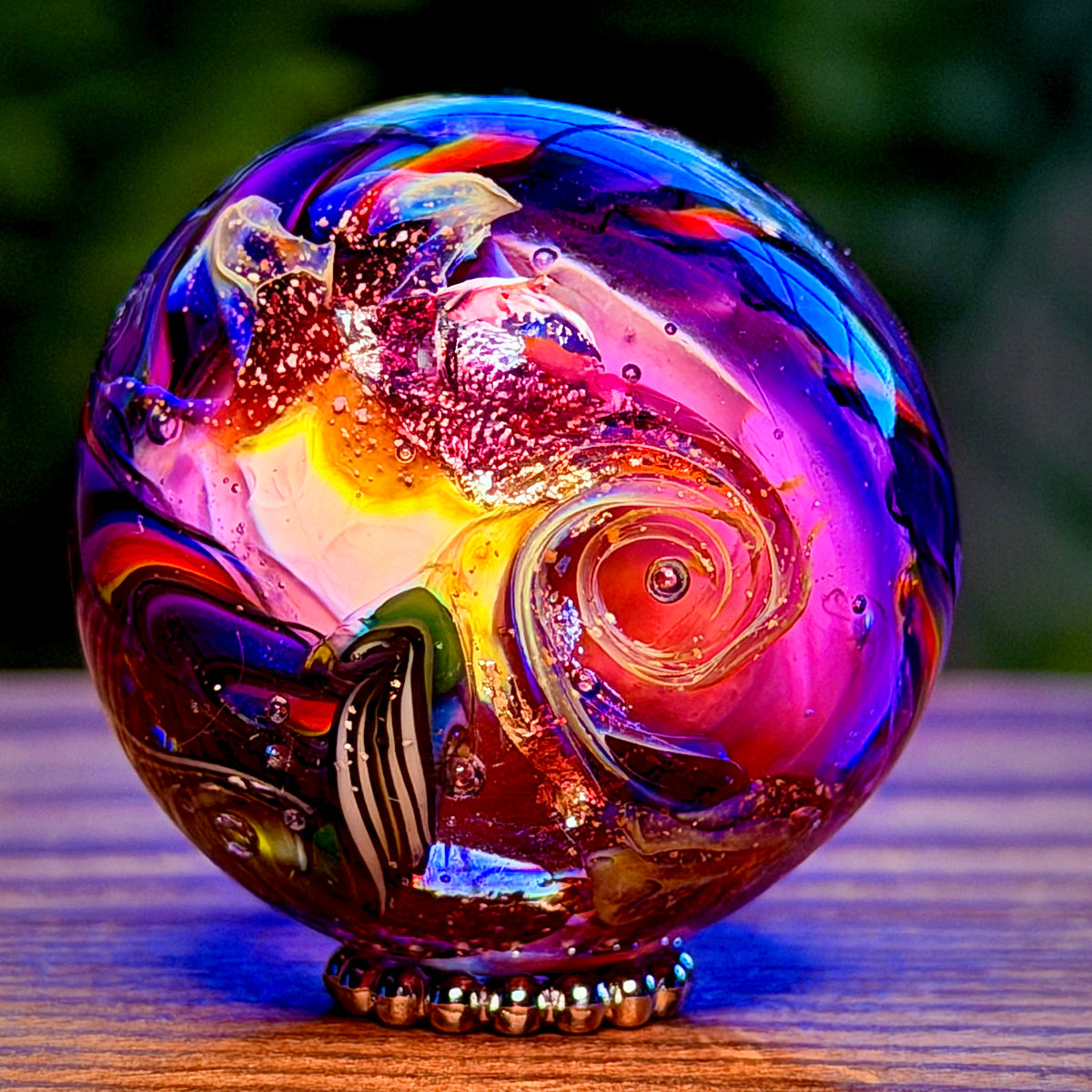 Orchid Fire Marble