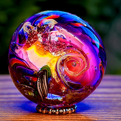 Orchid Fire Marble